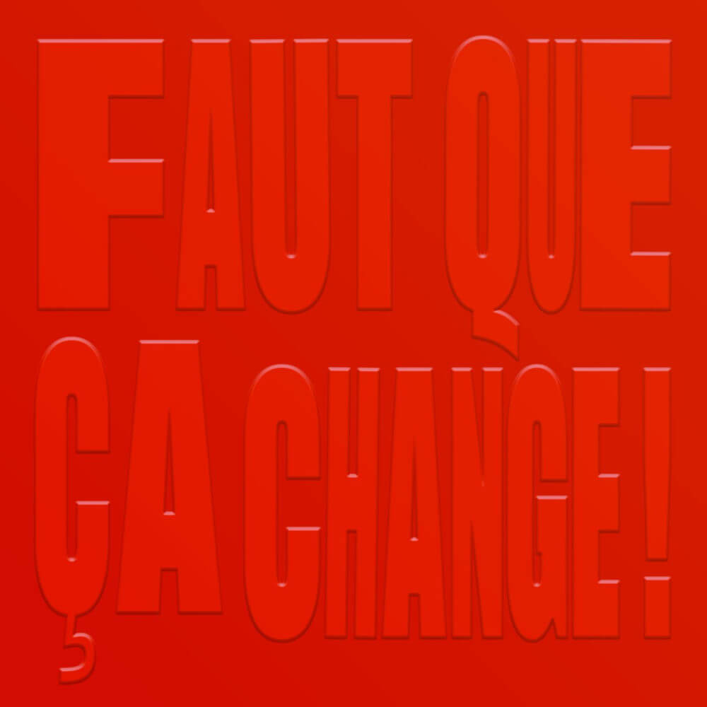 Cover art for Faut que ça change by Laurence Nerbonne