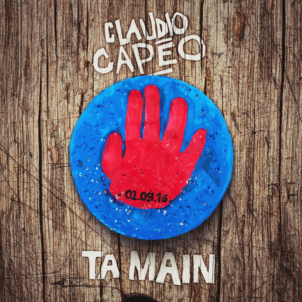 Cover art for Ta main by Claudio Capéo